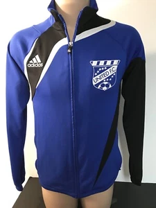 CHAQUETA DE PISTA ADIDAS Clima Cool 365 UNITED FC SOCCER Fútbol Cremallera Pequeña - Imagen 1 de 3