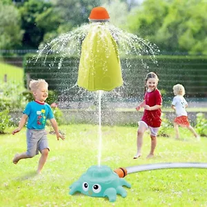 Wasserspielzeug Kinder Outdoor Garten Oktopus Wasser Sprinkler Spiel Grün B174 - Bild 1 von 7