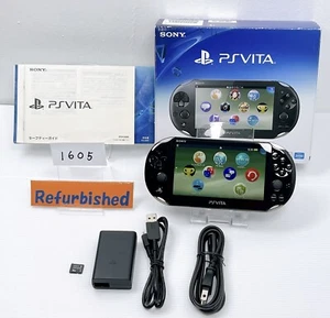Console Ricondizionata Eccellente+++ PS Vita PCH 2000 ZA16 Khaki Nera Boxata - Foto 1 di 24
