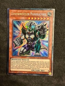 ANGU-EN046 Dinowrestler Pankratops Collector's Rare Yugioh 1st - Picture 1 of 1