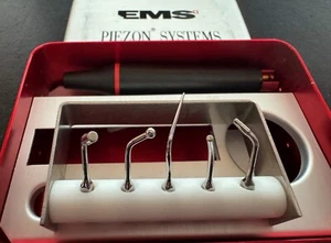 EMS Piezon Handstück Handpiece ZEG Scaler Prophylaxe Dental Zahnarzt + 5 Ansätze - Bild 1 von 5
