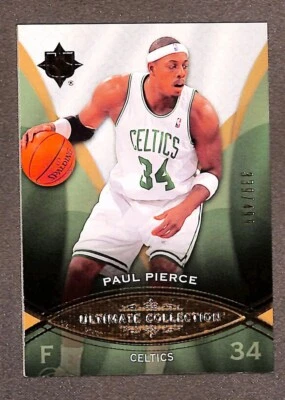 2008-09 UD Ultimate Collection #64 Paul Pierce /499 - Image 1 of 3