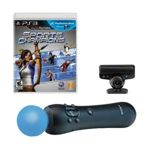 PlayStation Move Starter Bundle PS3 VR Very Good PlayStation 3 6Z - Picture 1 of 3