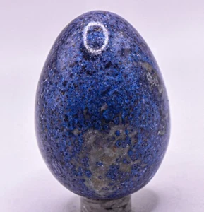 55mm Dumortierita Azul Rico con Inclusiones Cuarzo Cristal Mineral Piedra Huevo Perú - Imagen 1 de 5