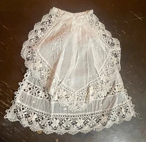 alta calidad antiguo victoriano hecho a mano Bruselas irlandés? Encaje de flote adornado 11 - Imagen 1 de 11
