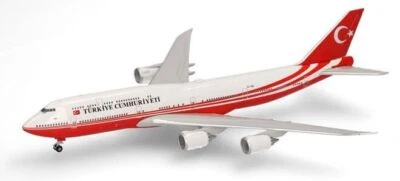 HERPA - Avion de ligne - BOEING 747-8 BBJ – Gouvernement Turc - 1/500 - HER53... - Photo 1/4