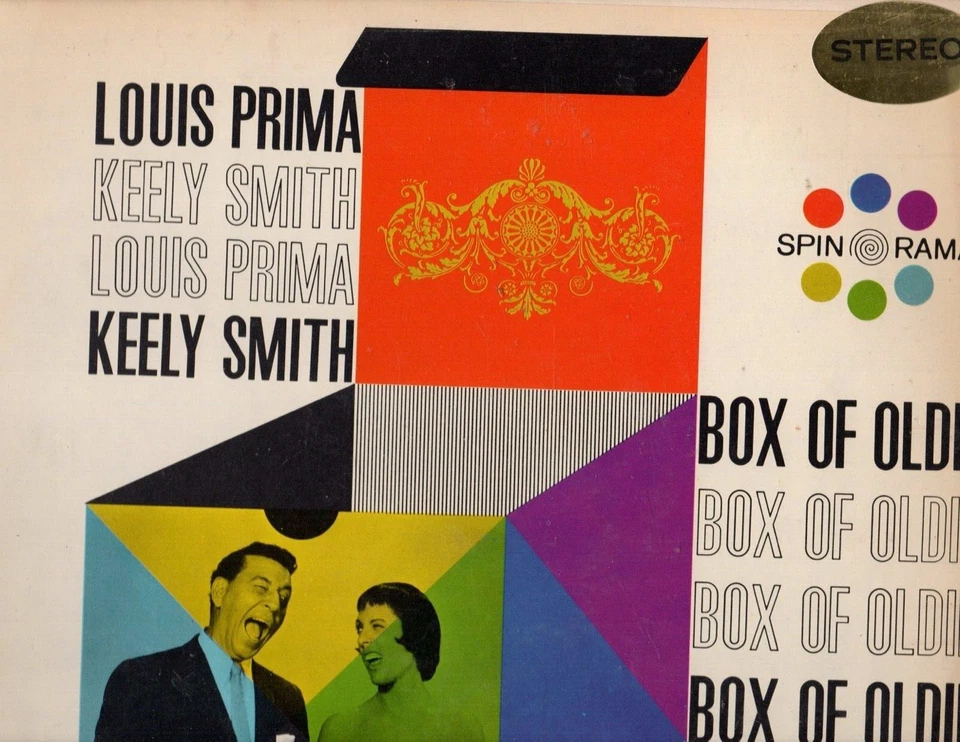 Louis Prima And Keely Smith ‎– Box Of Oldies  1962 Spinorama Records - Image 1 of 1