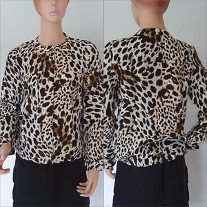 SUSSAN Blouse Animal Print Shirt Top White Linen Various Sizes NWT - Picture 1 of 12