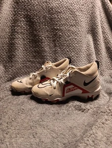 Alpha Nike Fastflex Cleats Size 5.5 In Mens Red, White, And Black - Picture 1 of 10