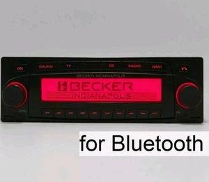 Becker Indianapolis BE7922 Vintage Colorazione Rossa - Foto 1 di 7