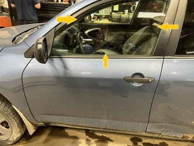 06-14 TOYOTA RAV-4 CONDUCTORES PUERTA IZQUIERDA CRISTAL TRANSPARENTE VENTANA Foto 1 de 4