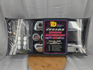 NEW TD Performance Chrome Engine Accessory Kit Windsor Small Block Ford - Picture 1 of 3