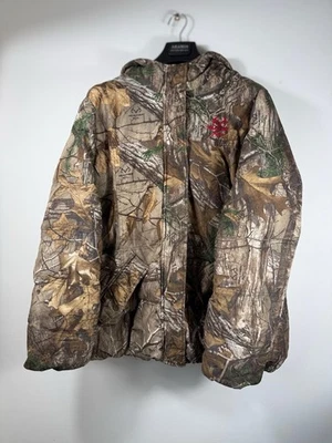Mens Realtree Branded Camouflage Outdoor Jacket Size Medium Fishing Hunting 0085 - Image 1 of 4