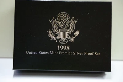 1998-S United States Premier Silver Proof Set in Original Box - Image 1 of 4