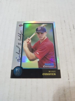 1998 Bowman Chrome Refractor Mike Cuddyer # 148 - Image 1 of 2