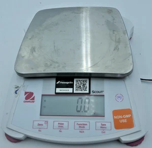 USED Ohaus SPX6201 Scout Portable Balance Scale 6200g x 0.1g - TESTED WORKING - Picture 1 of 5