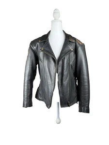 Chaqueta ajustada de cuero para mujer Fox Creek talla M - Imagen 1 de 19