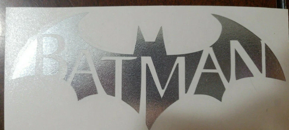 22" Batman caballero oscuro troquelado vinilo calcomanía pegatina ventana Foto 1 de 1