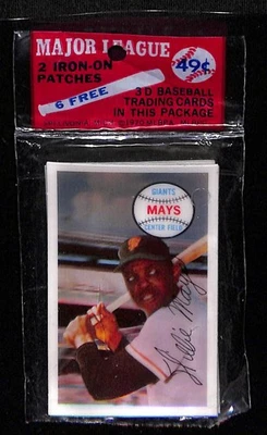 Paquete de béisbol Kellogg's 1970 3D sin abrir - Willie Mays Front - casi nuevo/como nuevo+ ¡Raro! Foto 1 de 2