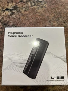 Magnetic Voice Recorder 128GB L-516 Voice Activated Recorder - Picture 1 of 5