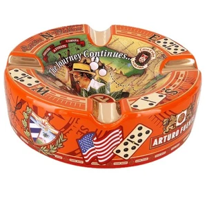 Arturo Fuente 8,75" Die Reise geht weiter... Keramik Aschenbecher Casa Cuba X Neu in OVP - Bild 1 von 12