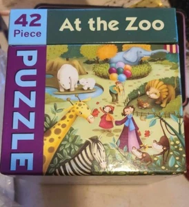 Mudpuppy 42 Piece Puzzle At The Zoo Complete - Picture 1 of 4
