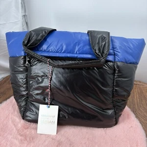 Puffer Tote Bag for Women,Light Weight Quilted Puffy Shoulder Handbag,Padded - Picture 1 of 7