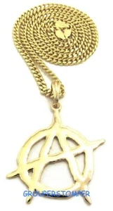 Anarchy New Pendant Necklace with Chain - Picture 1 of 74