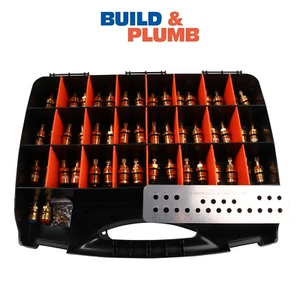 Premium Plumbers 1/2" Tap Cartridge Valve Box - Ceramic Disc & Washer 26 Pairs - Picture 1 of 3