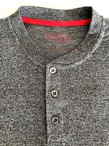 3 Button Short Sleeve Shirt Temp Control Cool Wrinkle Free Galaxy by Harvic - Picture 1 of 5