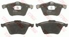 Trw Front Brake Pad Set For Saab 9-3 Tid 120 Z19dt 1.9 March 2005 To March 2015