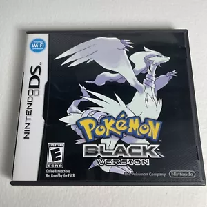 Nintendo DS: Pokemon Schwarze Version Leerhülle & Handbuch nur Einsatz - ohne Spiel - Bild 1 von 8