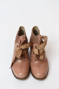 Botas Sundance Casta Cuero Rosa Tacón Bloque Botín Mujer Talla EU 36 US 6 - Imagen 1 de 13