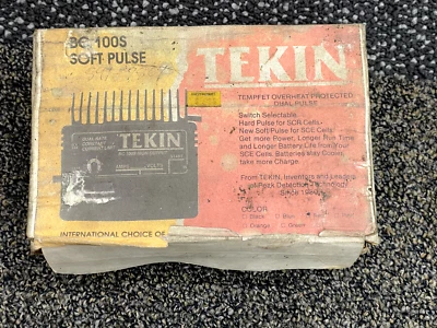 Tekin BC100S High Output Peak / Dual Pulse Charger - Soft Pulse - RC Racing - Image 1 of 2