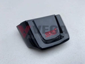 Piano Black Lower Steering Wheel Trim w/ STI Logo to suit Subaru WRX STI VAF 343 - Picture 1 of 4