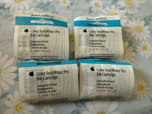 Apple Color StyleWriter Pro Ink Cartridges --M1949G/A--SEALED--BLUE --Lot of 4 - Picture 1 of 3
