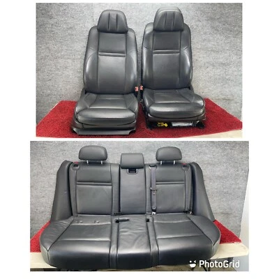 BMW E70 X5 M Front & Rear Perforated Heated Seats Black Assembly Set OEM 106k - Image 1 of 4
