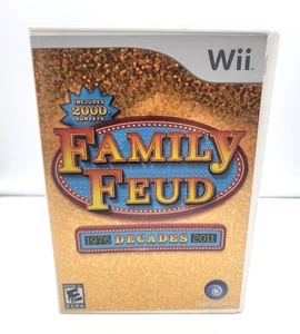 Family Feud: Decades 1976-2011 (Nintendo Wii, 2010) Complete Tested - Picture 1 of 3