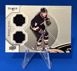 2012-13 Upper Deck Black Diamond Bobby Ryan UD Game Used Jersey Anaheim Ducks