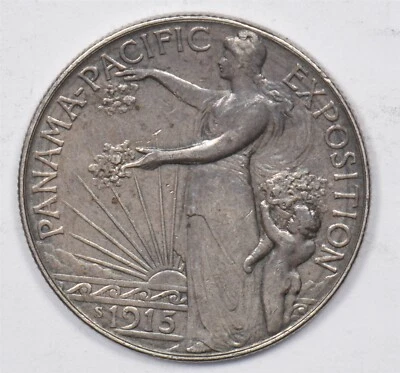 1915-S Silver Commemorative Pan-Pacific Ch.Au U0756 - Image 1 of 2