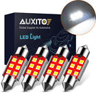 4X Canbus Auxito Dome Light Map 212-2 578 Led Bulb Lamp Interior For Chevy Exv
