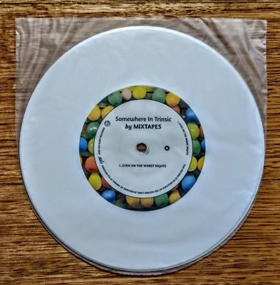 25 NEW RECORD VINYL EP 7" PLASTIC INNER ROUND BOTTOM RECORD SLEEVES "QUALITY" - image 1 of 3