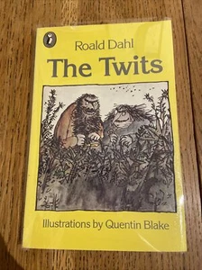 The Twits by Roald Dahl & Quentin Blake 1982 DOUBLE SIGNED UK PB 1st Puffin - Imagen 1 de 9