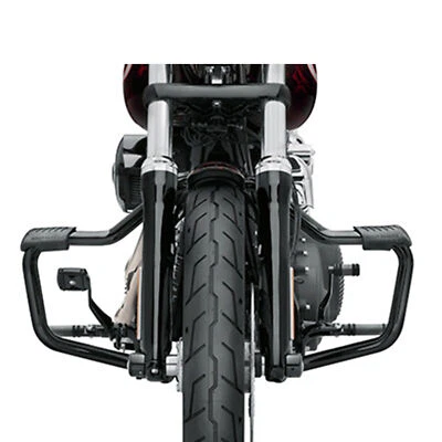 Mustache Engine Guard Crash Bar Fit For Harley Dyna Super Glide FXD FXDB FXDF Foto 1 de 4