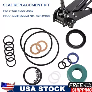 328.12160 Hydraulic Floor Jack Seal Rebuild Kits Fits for Sears Craftsman 2 Ton - Picture 1 of 10