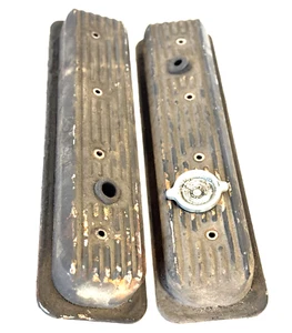 GMC K2500 350 TBI V8 Valve Cover Set Pair Original OEM - Picture 1 of 8
