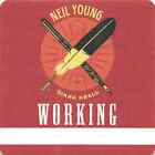 Neil Young Backstage Pass variante en tissu de travail rouge