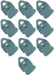 10 Holdon® MINI Clip GRAU Klemmöse Spannklammer Spannfixe Spanner Klammer Klemme - Bild 1 von 10