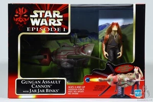 Star War Ep 1 Gungan Assault Cannon With Jar Jar Binks - Picture 1 of 4