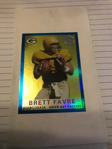 2015 Topps 60th Anniversary Wal-Mart Blue Foil Brett Favre #T60-BF HOF, NM - Bild 1 von 8